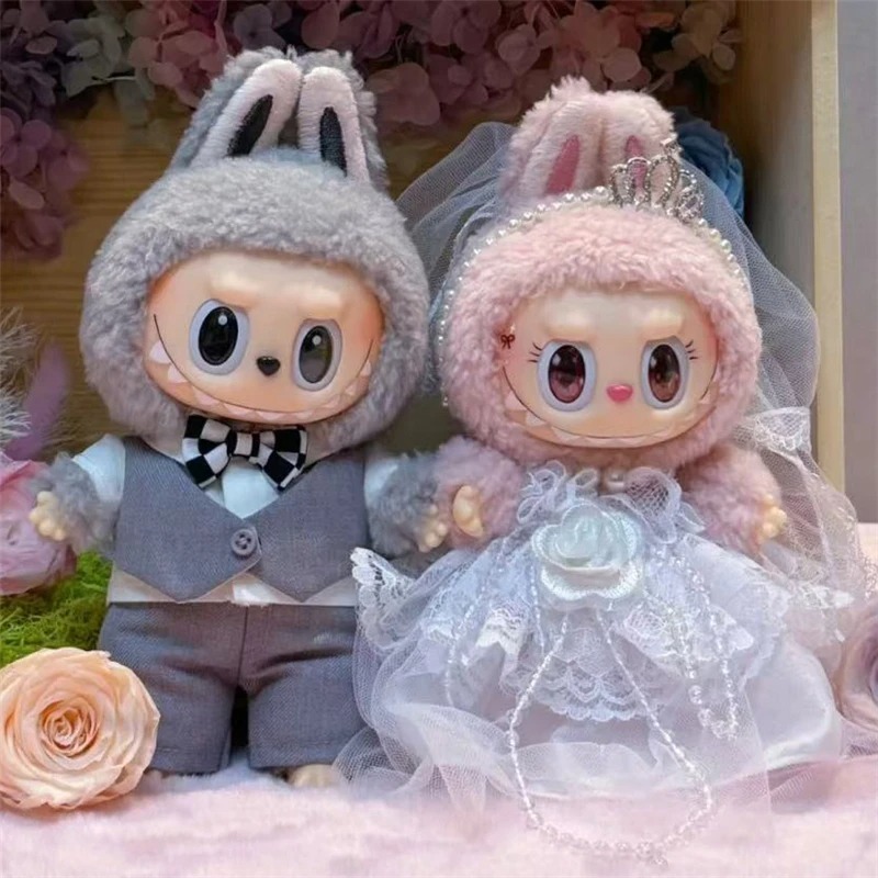 Baby Clothing Set - 15 17cm para muñeca Labubu amantes
