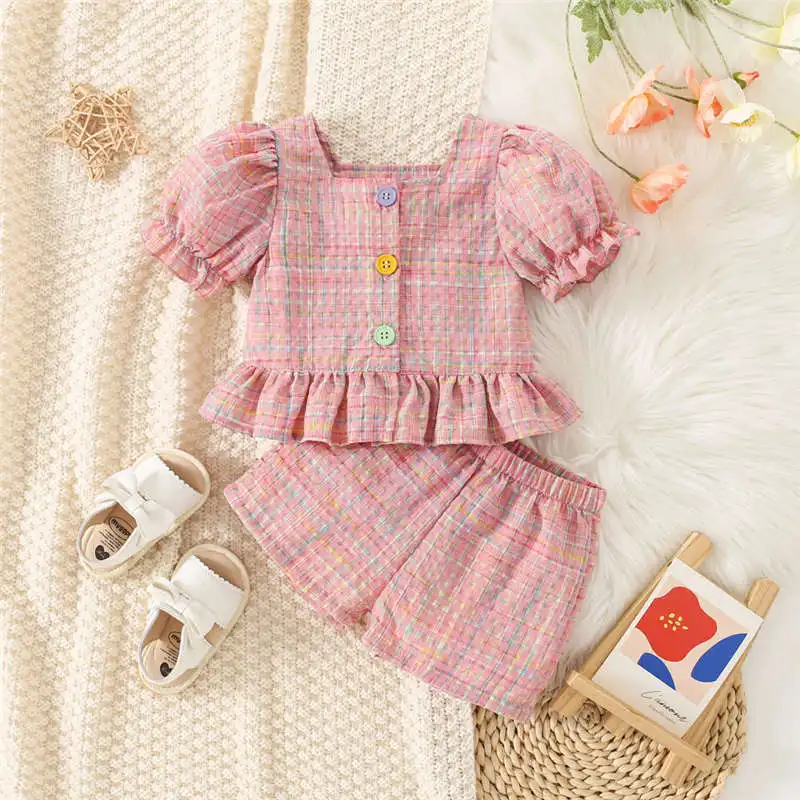 Baby Clothing Clearance - Conjunto de dos piezas de algodón