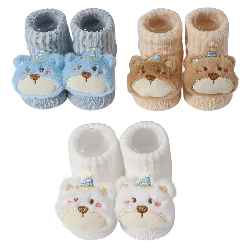 Baby Clothing Deals - 3 par/set de calcetines para bebés,