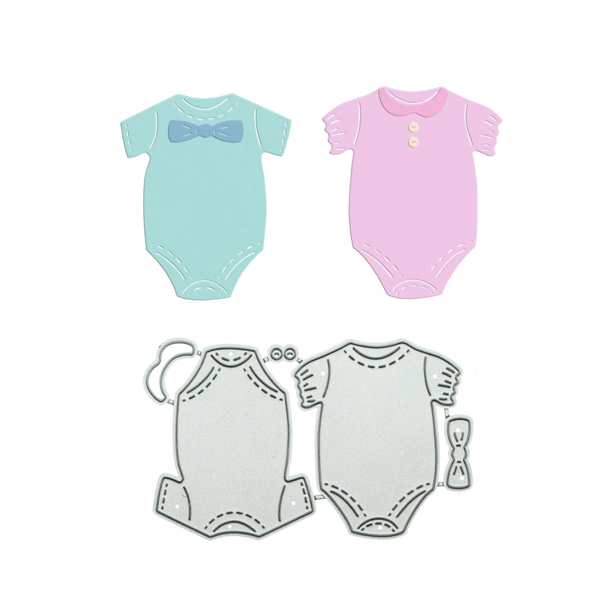 Baby Clothing Patterns - Troqueles de corte de Metal para
