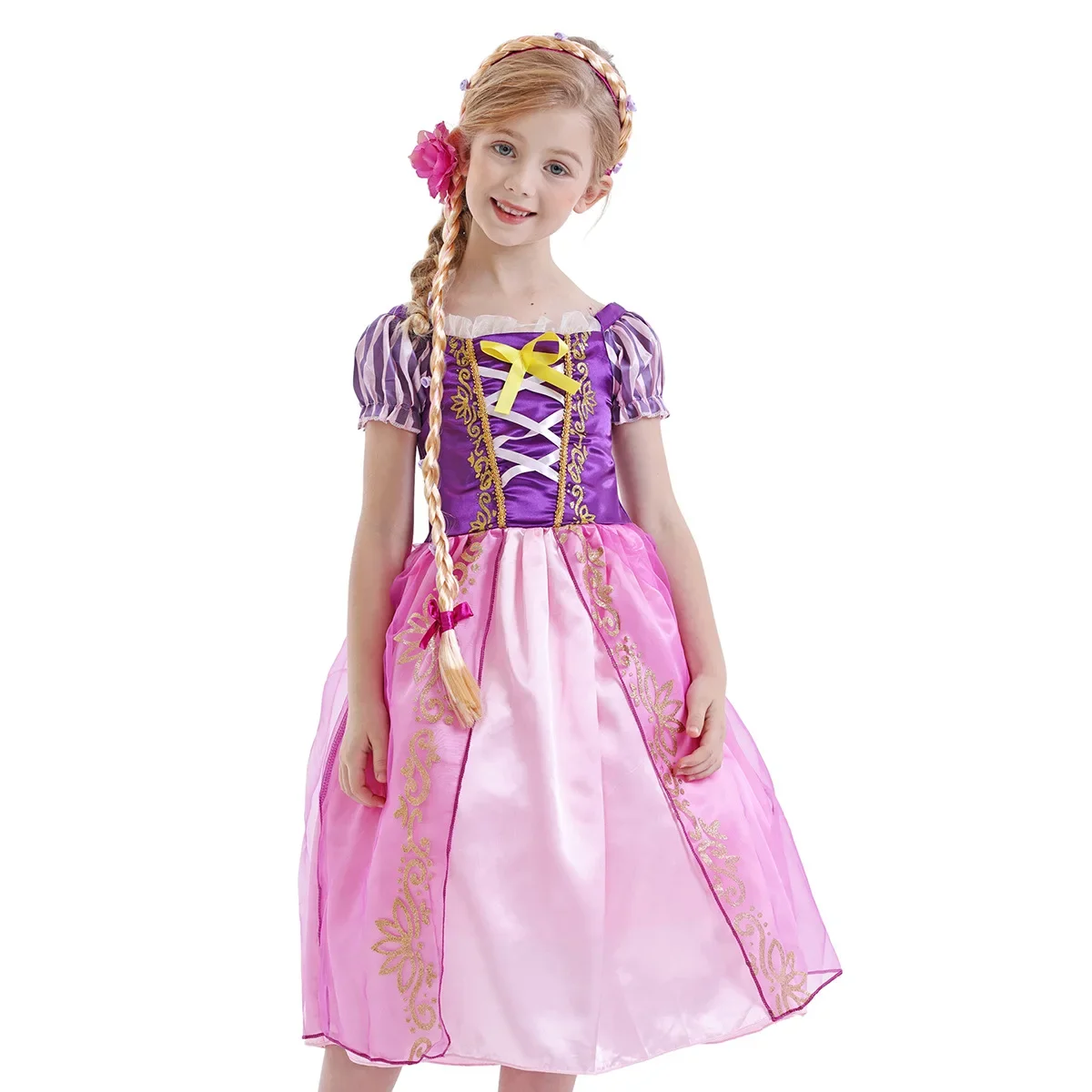 Vestido de Princesa Rapunzel p - Baby Q Clothing reseña y precio