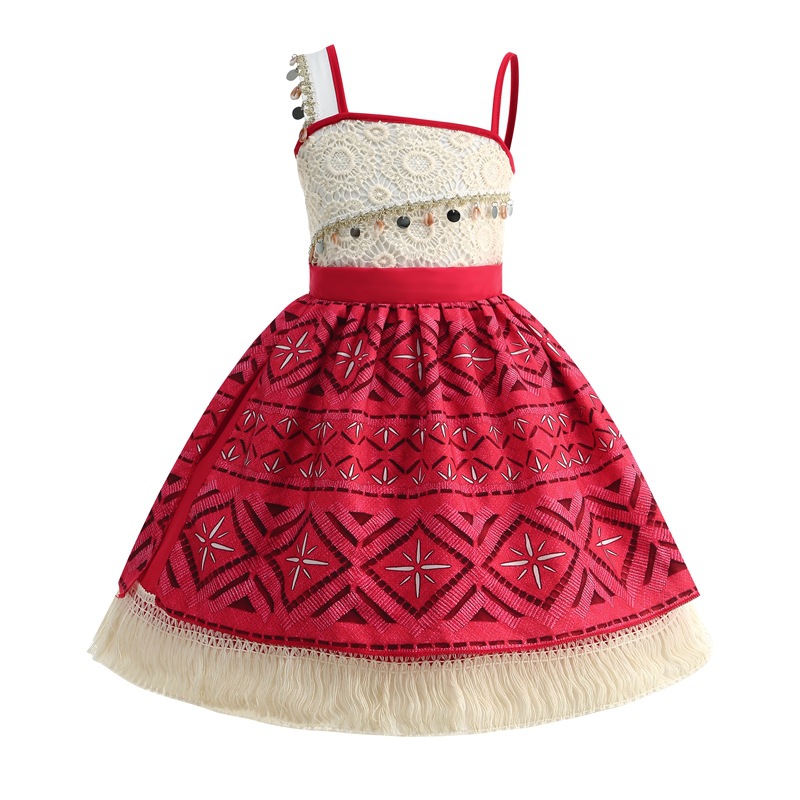 Disfraz de Princesa Vaiana par - Baby Q Clothing reseña y precio