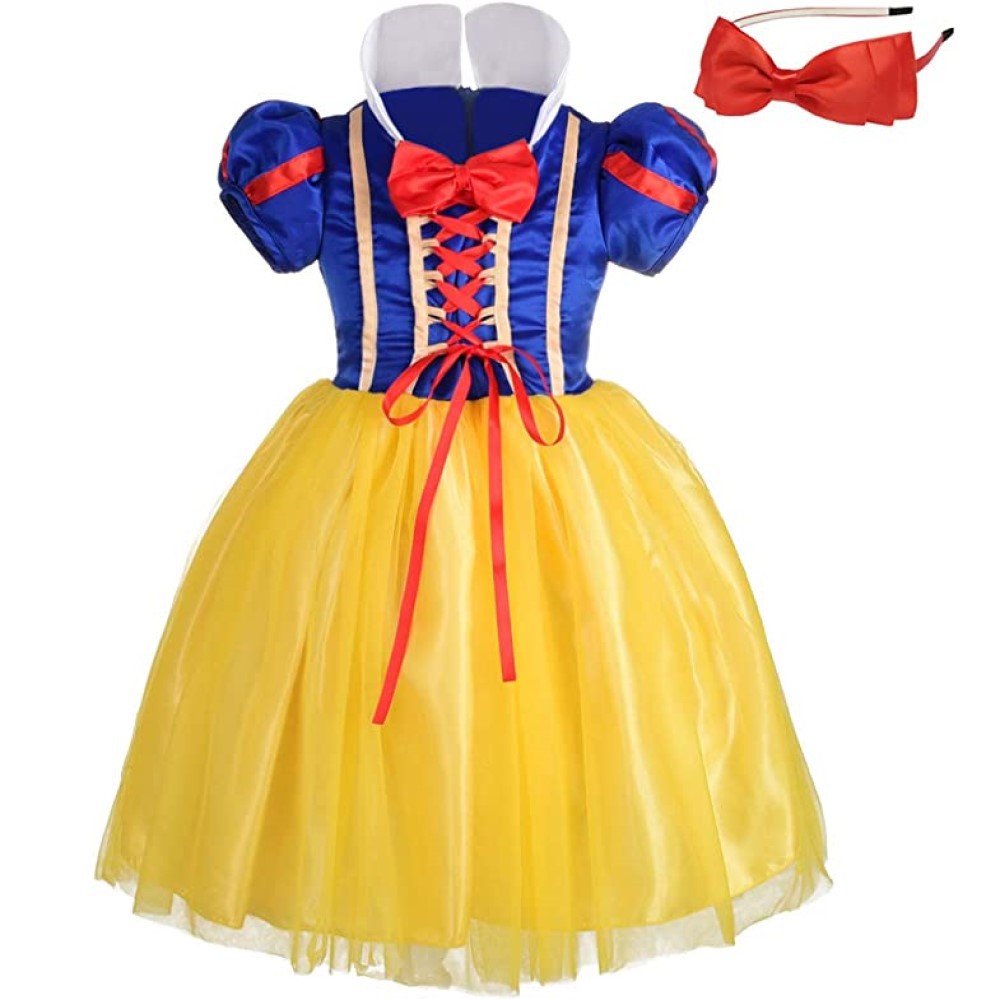 Vestido de princesa Blancaniev - Baby Q Clothing reseña y precio