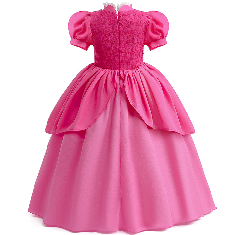 Vestido de princesa melocotón  - Baby Q Clothing reseña y precio