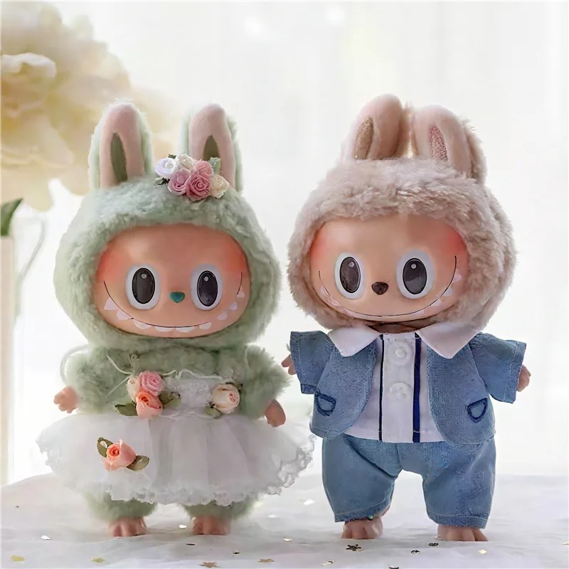 15 17cm para muñeca Labubu ama - Baby Clothing Set reseña y precio