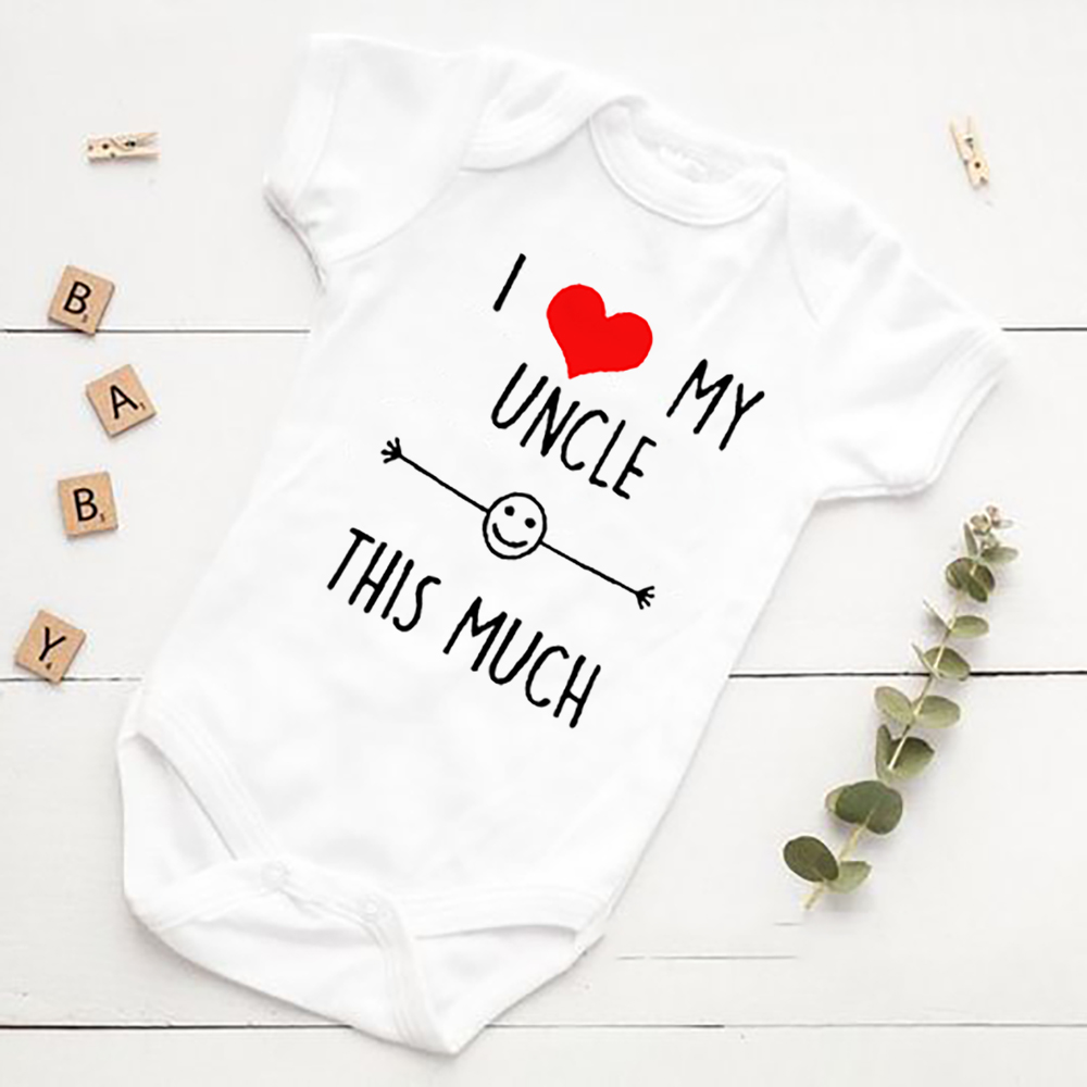Me encanta mi tío, pelele para - Baby Clothing Brands reseña y precio