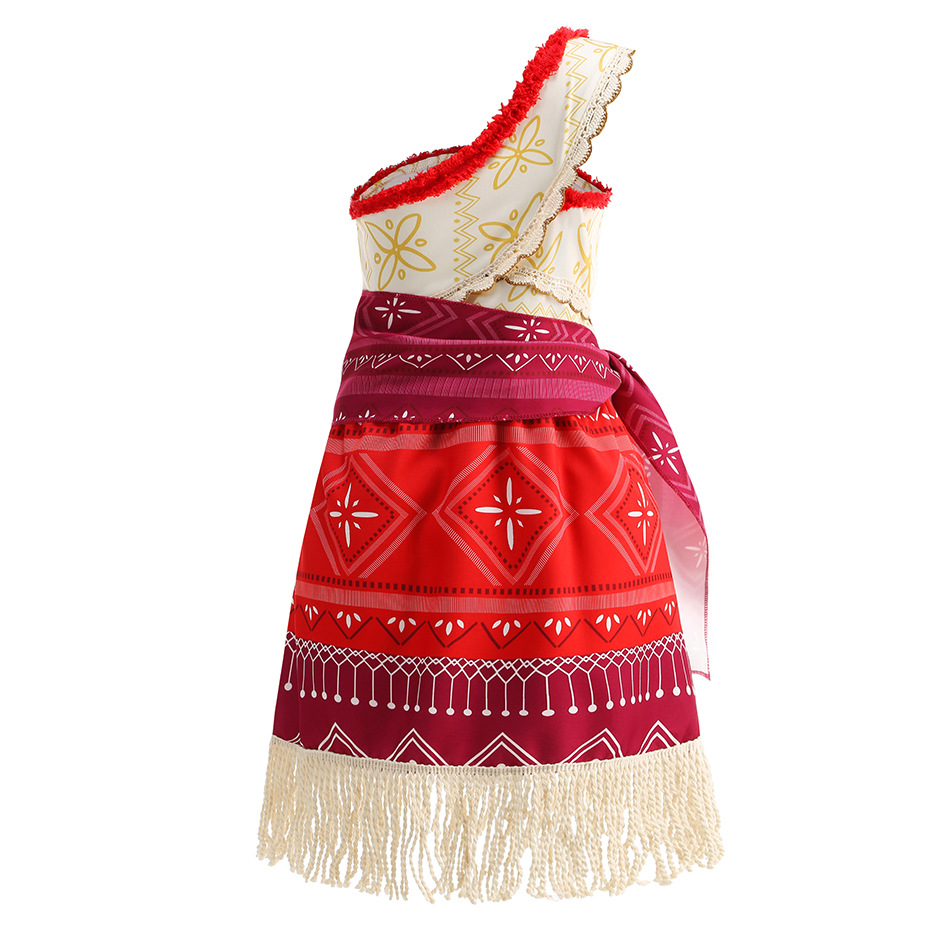 Disfraz de Moana de un solo ho - Baby Q Clothing reseña y precio