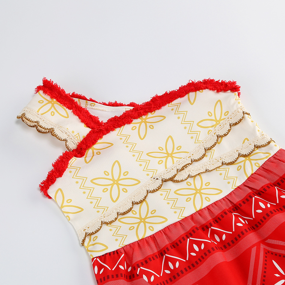 Disfraz de Moana de un solo ho - Baby Q Clothing reseña y precio