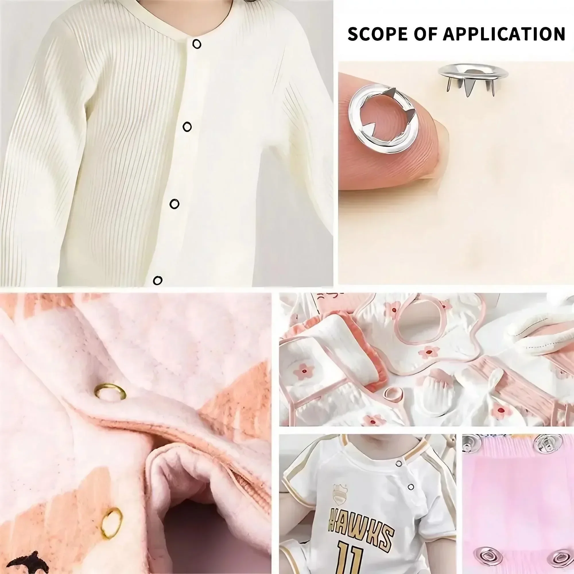1 Juego de 201 Piezas de Boton - Baby Clothing Sewing reseña y precio