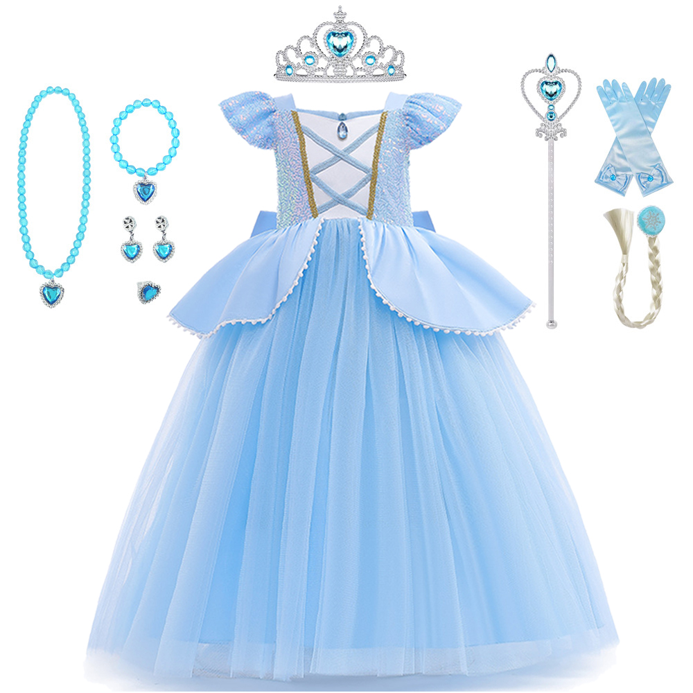 Disfraz de Cenicienta para niñ - Baby Q Clothing reseña y precio