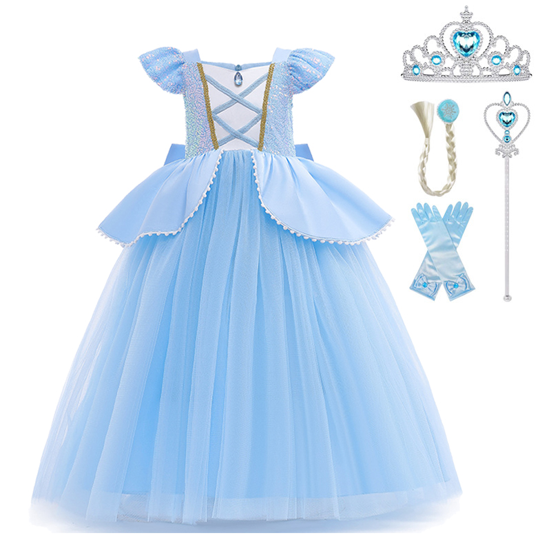 Disfraz de Cenicienta para niñ - Baby Q Clothing reseña y precio