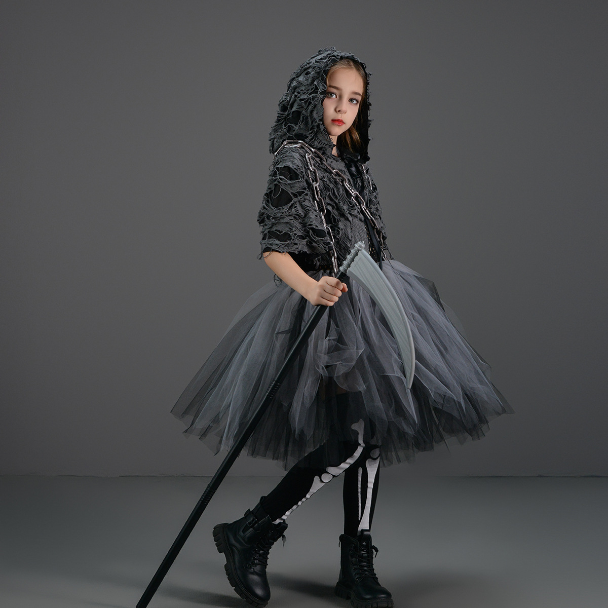 Disfraz de muerte de Halloween - Baby Q Clothing reseña y precio