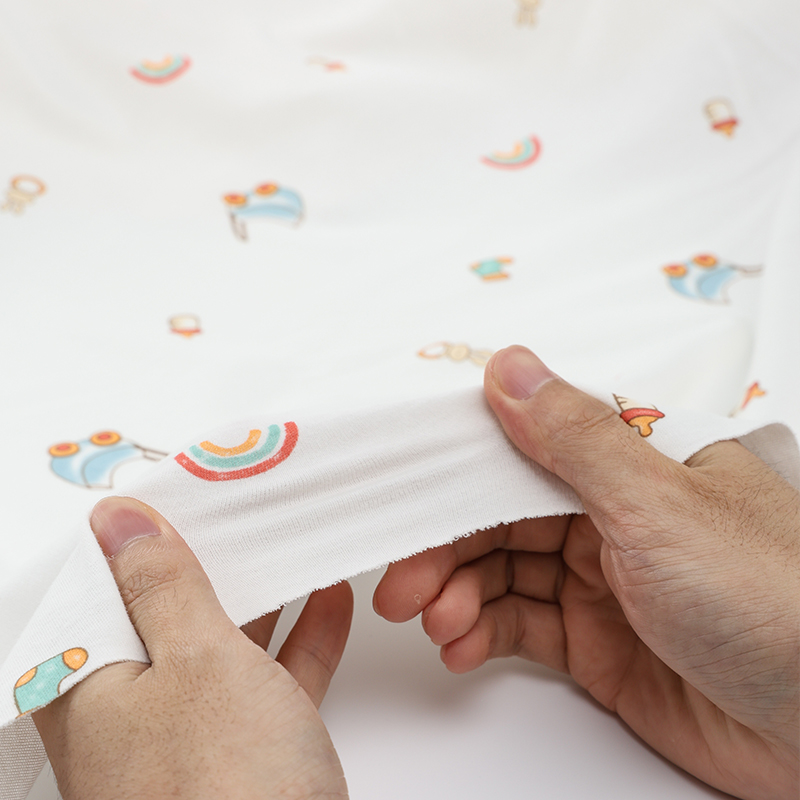 Tela de punto estampada de alg - Baby Clothing Sewing reseña y precio